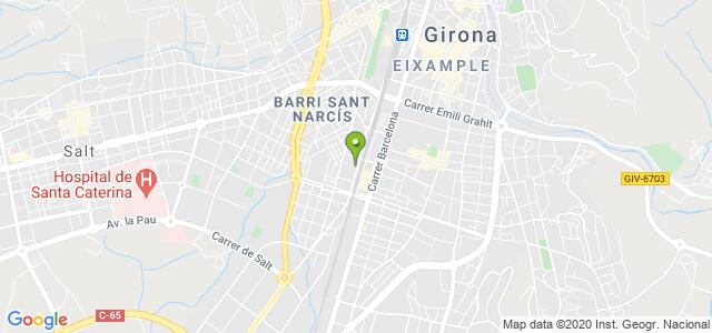 mapa de agencia tributaria de girona