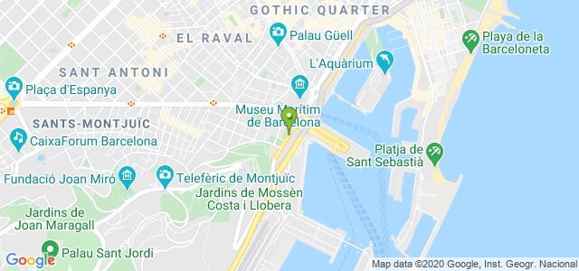 mapa de inspeccion regional de cataluna sede barcelona