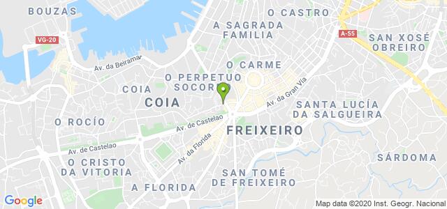 mapa de agencia tributaria de vigo