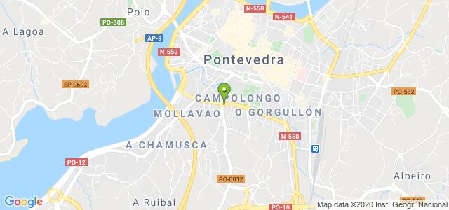 mapa de agencia tributaria de pontevedra