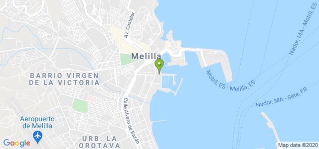 mapa de agencia tributaria de melilla