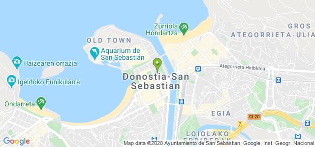 mapa de agencia tributaria de gipuzkoa