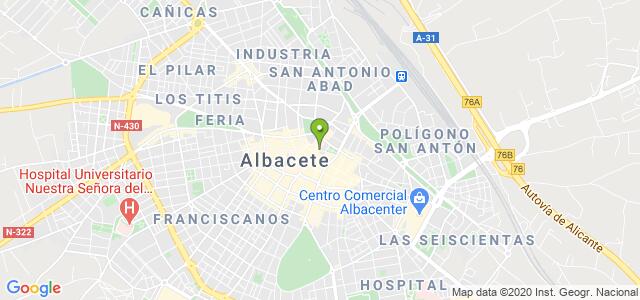 mapa de agencia tributaria de albacete