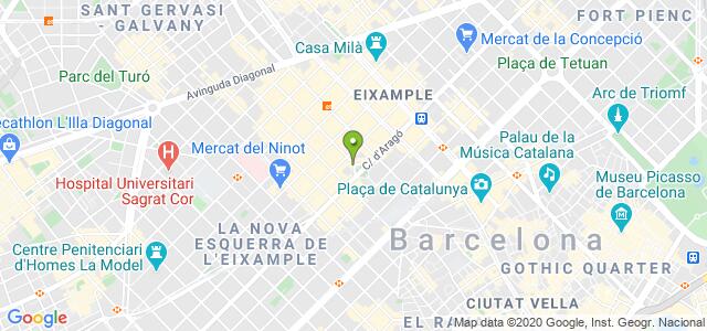 mapa de dep regional de recaudacion de cataluna