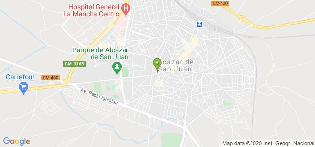 mapa de agencia tributaria de alcazar de san juan