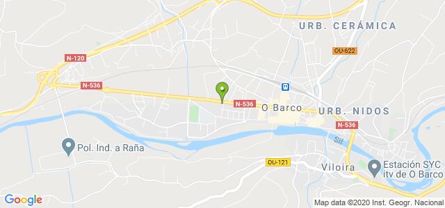 mapa de agencia tributaria de barco de valdeorras