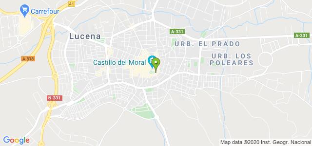 mapa de agencia tributaria de lucena