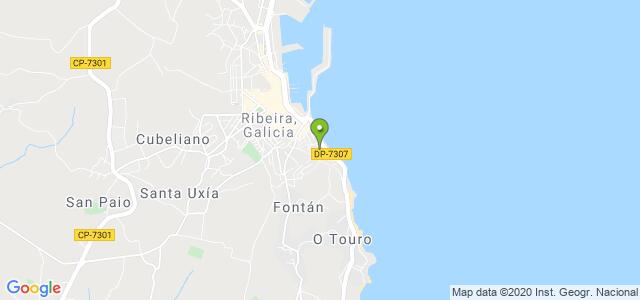 mapa de agencia tributaria de ribeira