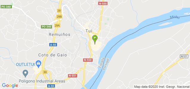 mapa de agencia tributaria de tui