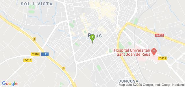 mapa de agencia tributaria de reus