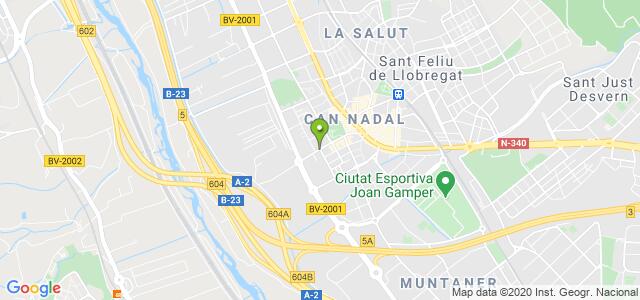 mapa de agencia tributaria de sant feliu de llobregat