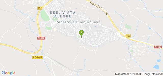 mapa de agencia tributaria de penarroya pueblonuevo