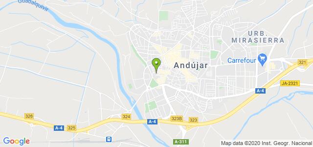 mapa de agencia tributaria de andujar