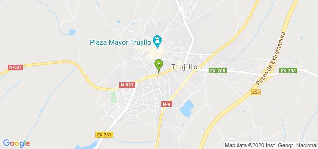 mapa de agencia tributaria de trujillo