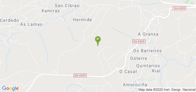 mapa de agencia tributaria de celanova