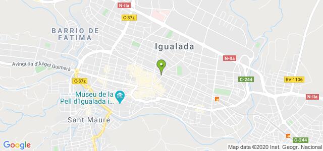 mapa de agencia tributaria de igualada