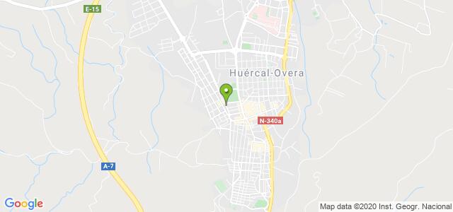 mapa de agencia tributaria de huercal overa