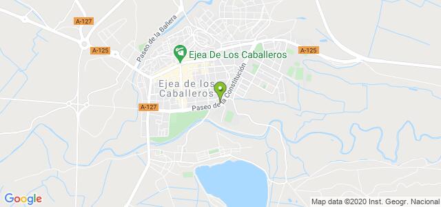 mapa de agencia tributaria de ejea de los caballeros