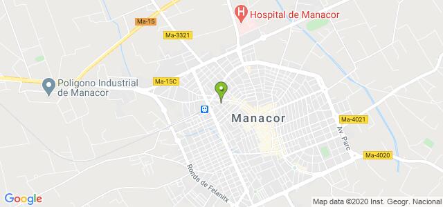 mapa de agencia tributaria de manacor