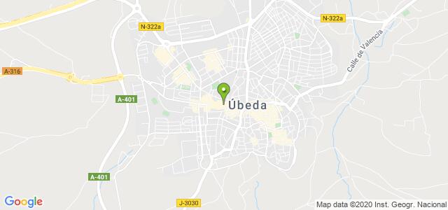 mapa de agencia tributaria de ubeda