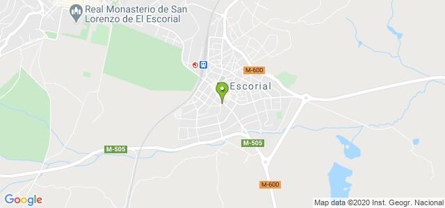mapa de agencia tributaria de el escorial