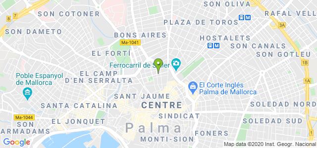 mapa de agencia tributaria de palma de mallorca