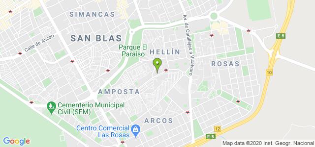 mapa de agencia tributaria de san blas