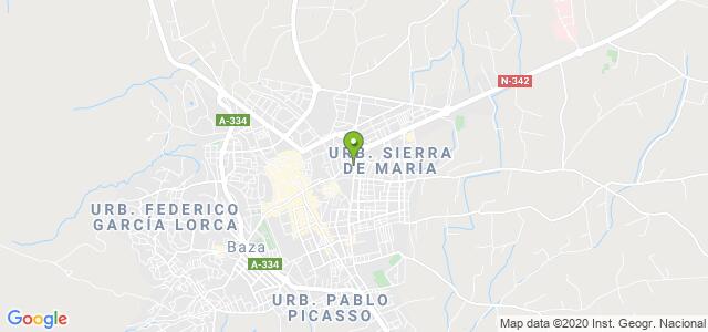 mapa de agencia tributaria de baza