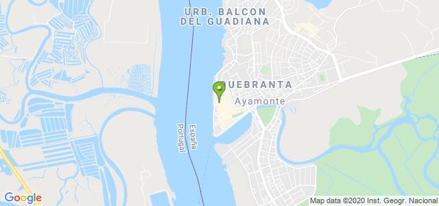 mapa de agencia tributaria de ayamonte