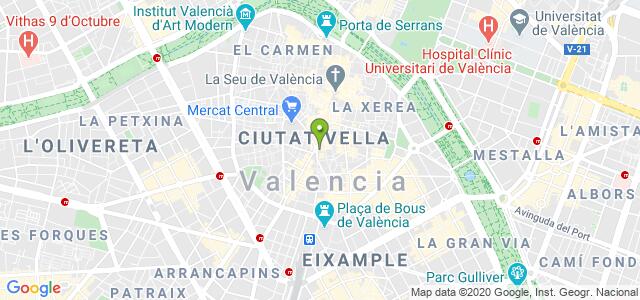 mapa de agencia tributaria de guillem de castro