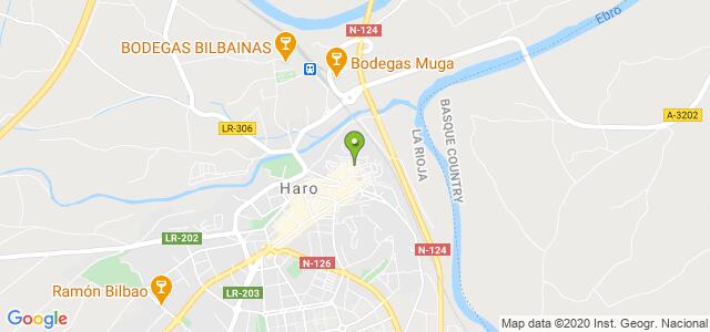 mapa de agencia tributaria de haro