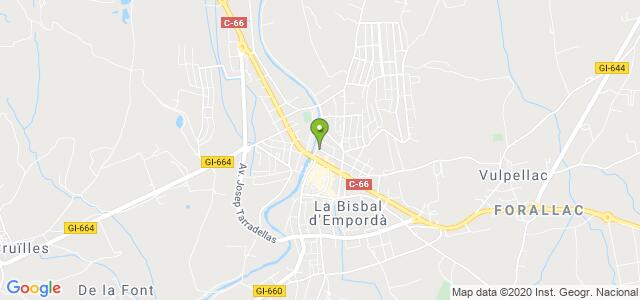 mapa de agencia tributaria de la bisbal