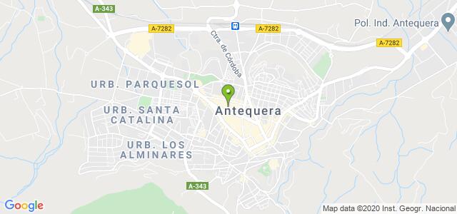 mapa de agencia tributaria de antequera