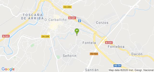 mapa de agencia tributaria de carballino