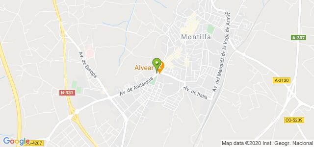 mapa de agencia tributaria de montilla