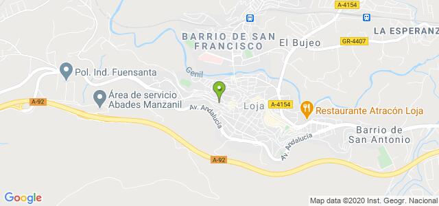 mapa de agencia tributaria de loja