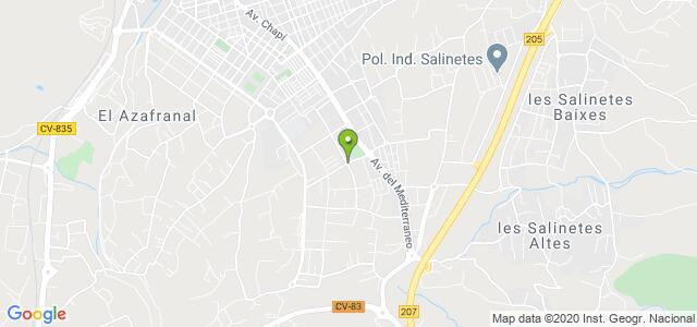 mapa de agencia tributaria de elda