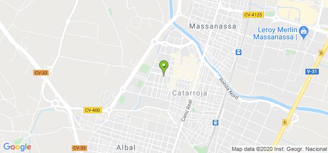 mapa de agencia tributaria de catarroja