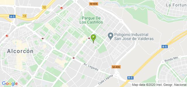 mapa de agencia tributaria de alcorcon