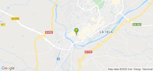 mapa de agencia tributaria de plasencia