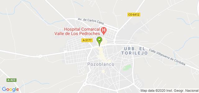 mapa de agencia tributaria de pozoblanco