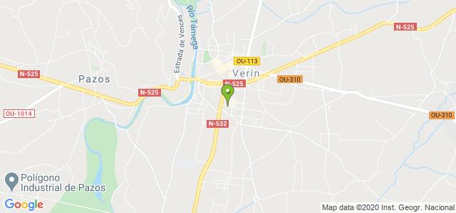 mapa de agencia tributaria de verin