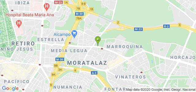 mapa de agencia tributaria de vinateros madrid