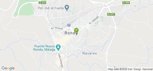 mapa de agencia tributaria de ronda