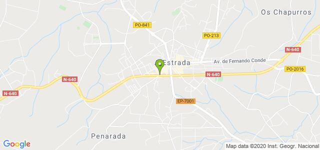 mapa de agencia tributaria a estrada