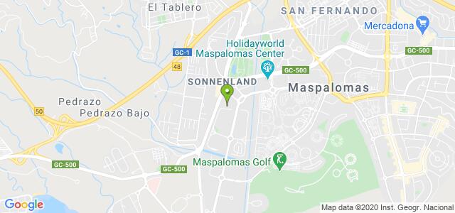 mapa de agencia tributaria de san bartolome de tirajana