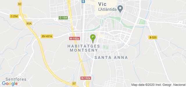 mapa de agencia tributaria de vic