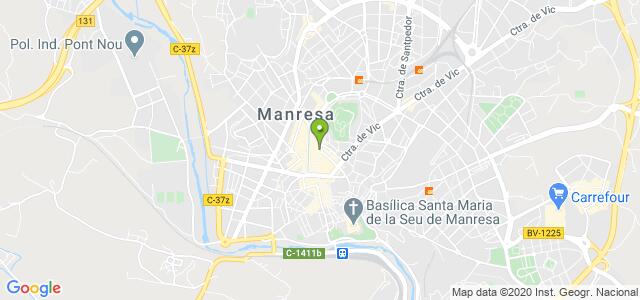 mapa de agencia tributaria de manresa