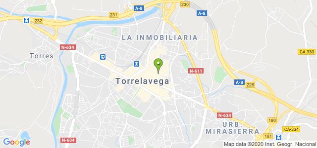 mapa de agencia tributaria de torrelavega