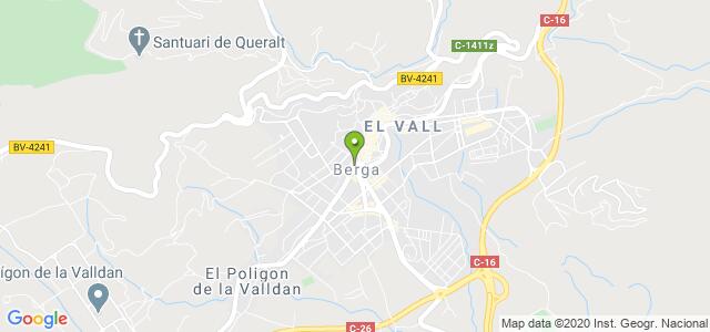 mapa de agencia tributaria de berga